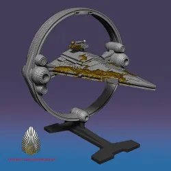 Admiral Thrawn Chimaera Star Destroyer Ahsoka 3d digital dl 3D print model