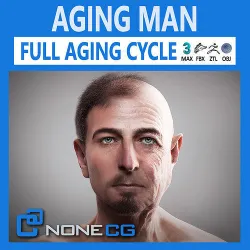 Aging Man 3D model