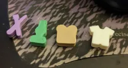 Arkwright game - factory goods tokens for first edition