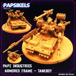 ARMORED FRAME PAPZ INDUSTRIES TANKBOY