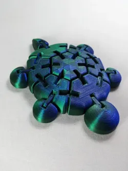 Articulating Flexi Fidget Turtle Toy