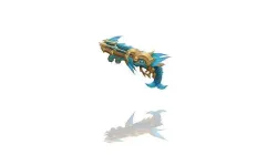 Atlantis Gun Low-poly 3D model