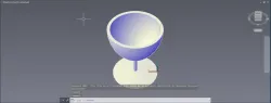 AUTOCAD 3D - GLASS DESIGN