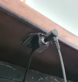 Aux Female Holder under desk connector