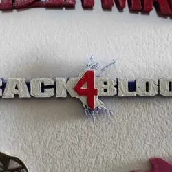 Back 4 Blood Logo for wall