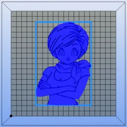 bas-relief-anime-bulma-watch-u-dragon-ball-2-bois