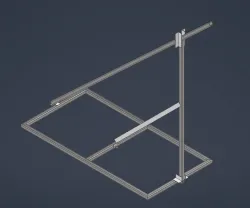 Base para lançamento de foguete de vinagre