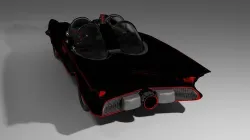 batmobile 1966 3D print model