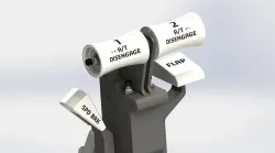 BOEING 737 THROTTLE HANDLES FOR SAITEK PRO FLIGHT V2 3D print model