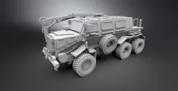 Bufallo MRAP Scale Model 3D print model