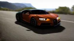 Bugatti Chiron 2018 Low-poly 3D model