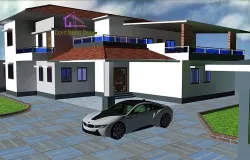 Bungalow Design 3D print model