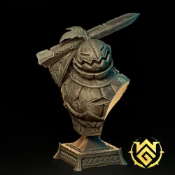 Bust - Pumpkin Knight