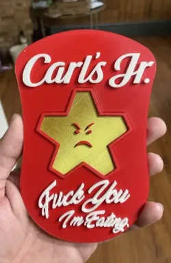 Carls Jr. Badge (Idiocracy)