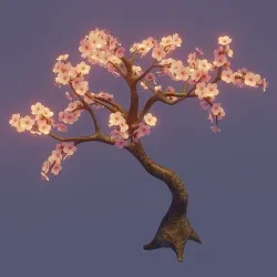 cherry tree 3D model