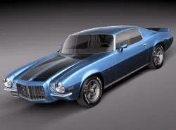 Chevrolet Camaro 1970 Z28 3D model
