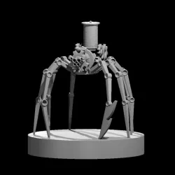 Clockwork Weaving Spider