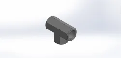 CONEXÃO ROSCADA T FÊMEA 3/8" BSP