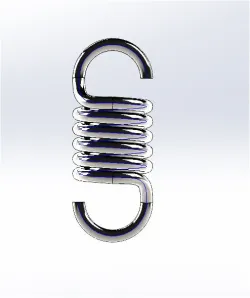 custoomized Double Hook Extension or Tension Spring