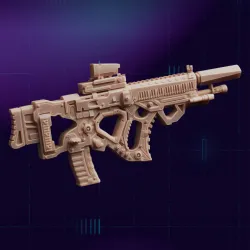 Cyberpunk Prop - Hyper Assault Rifle