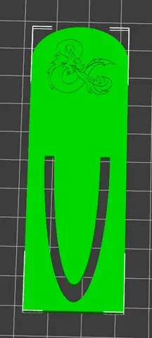 D&D Bookmark