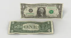 Dollar Bill 1 Low-poly 3D model