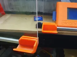 Enclosure plexiglass door fittings.