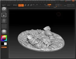 EPIC - ARMAGEDDON titans graveyard set 2 3D print model