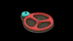 Example 15:60 Gear Assembly(1:4)