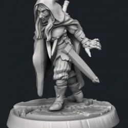 Female Elf Zombie