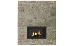 Fireplace in Country style Rustic Fireplace Mantel 3D model