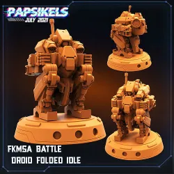 FKMSA BATTLE DROID DESTROYER UNIT A 3D print model