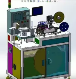 Full automatic LED braiding machine