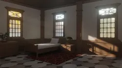 Genshin Impact Mondstat Room Interior Design 3D model