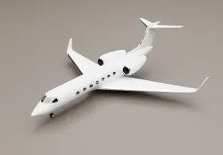 Gulfstream G550 3D model