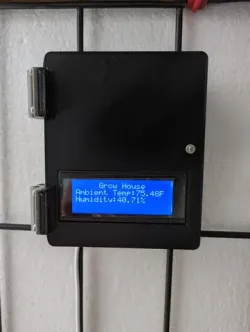 Hinged Locking Electronics Enclosure