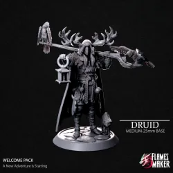 Human Druid - PRESUPPORTED