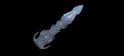 Ice Witch Blade top 3D model
