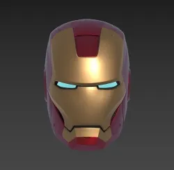 Iron Man Mark 7 MK7 Helmet  3D print model