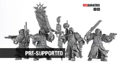 Janissaries - Command Squad of the Imperial Force 3D print model