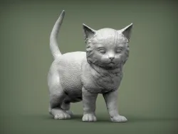 kitty  3D print model