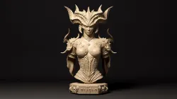 Lilith - Daughter of Hatred 3D print model 3D print model