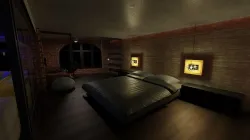 Loft house 3D model