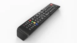 Low-poly  TV Remote Low-poly 3D model