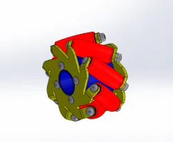 Mecanum wheel design & assembly