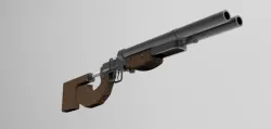Metro 2033 Artyom's shoutgun