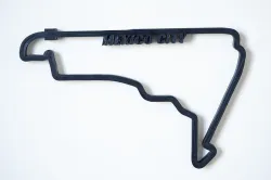 Mexico City F1 Racing Track 2023 3D print model