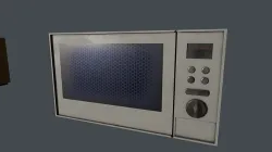 Microwave - Low Poly Microwave Low-poly 3D model
