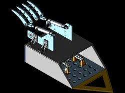 Mini Battle Bot Practice CAD