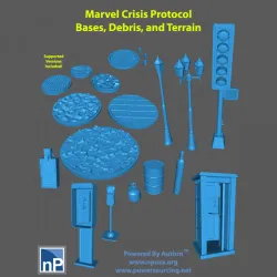 Modern/Super-Hero/Horror Terrain, set 2